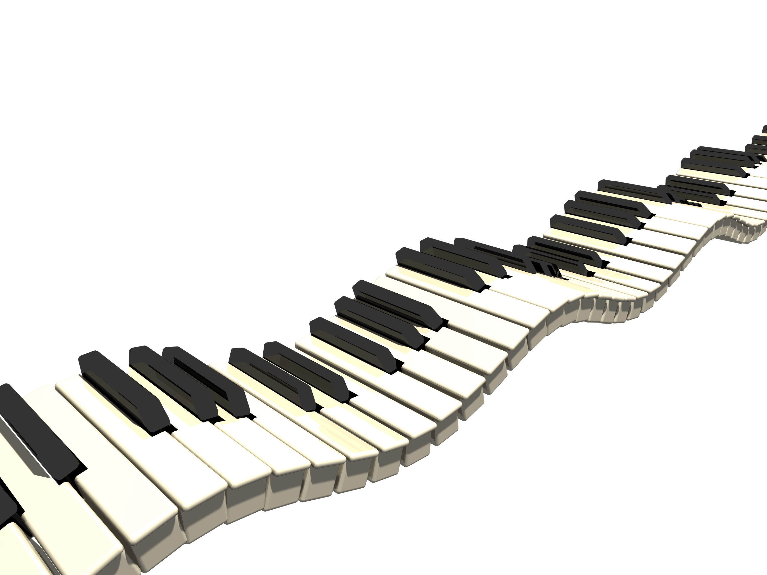 Keyboard and piano clipart 2 image 9
