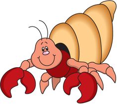 Learn how to draw a cute cartoon crab animals advance cliparts