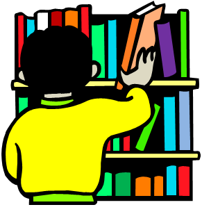 Library Bookshelf Clipart Free Clipart Images Clipartix