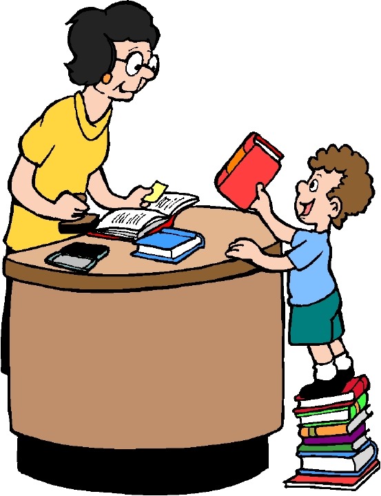 Library clip art for kids free clipart images