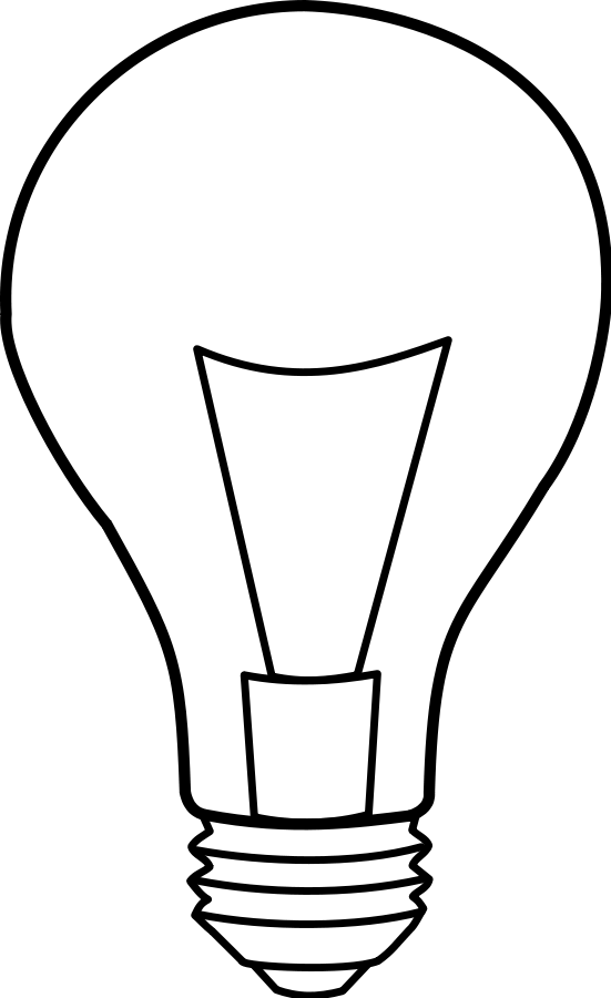 Light bulb lightbulb clipart clipartion com 4