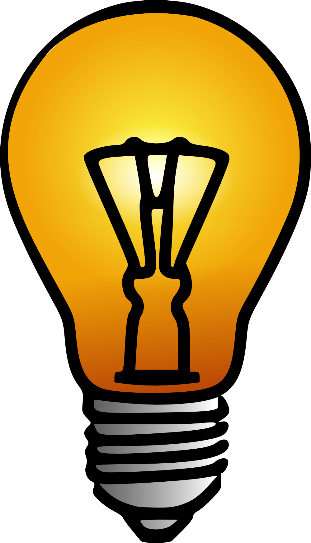 Light bulbs free clipart images