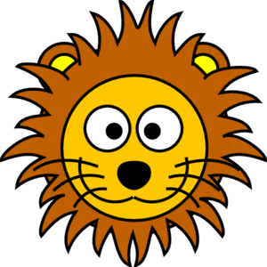 Lion head clip art free clipart images