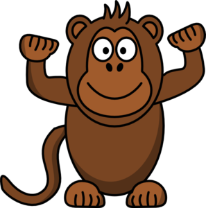 Monkey clipart free clipart 3