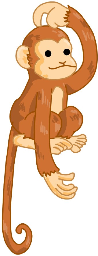 Monkey clipart free clipart 4