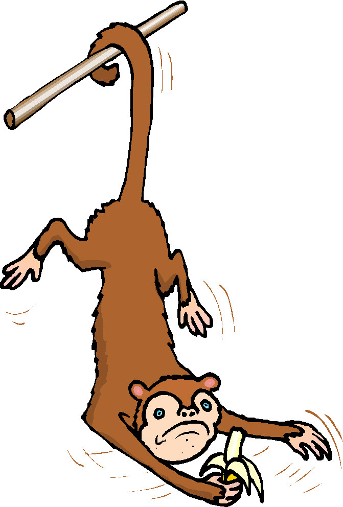 Monkeys clip art 2