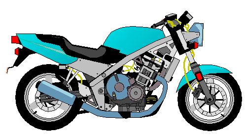 Motorcycle chopper clipart free clipart images