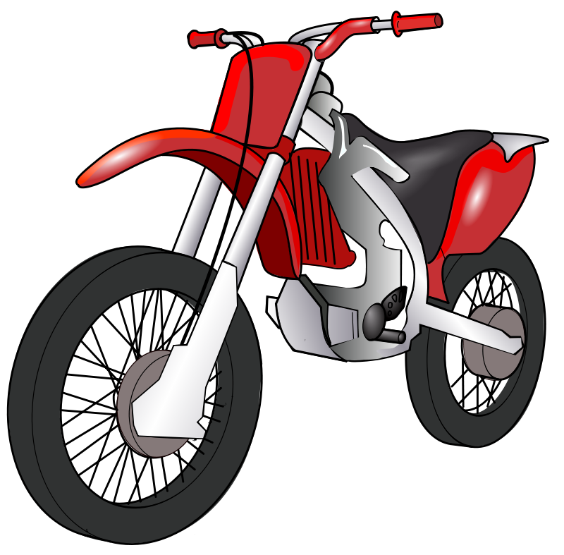 Motorcycle free to use clip art