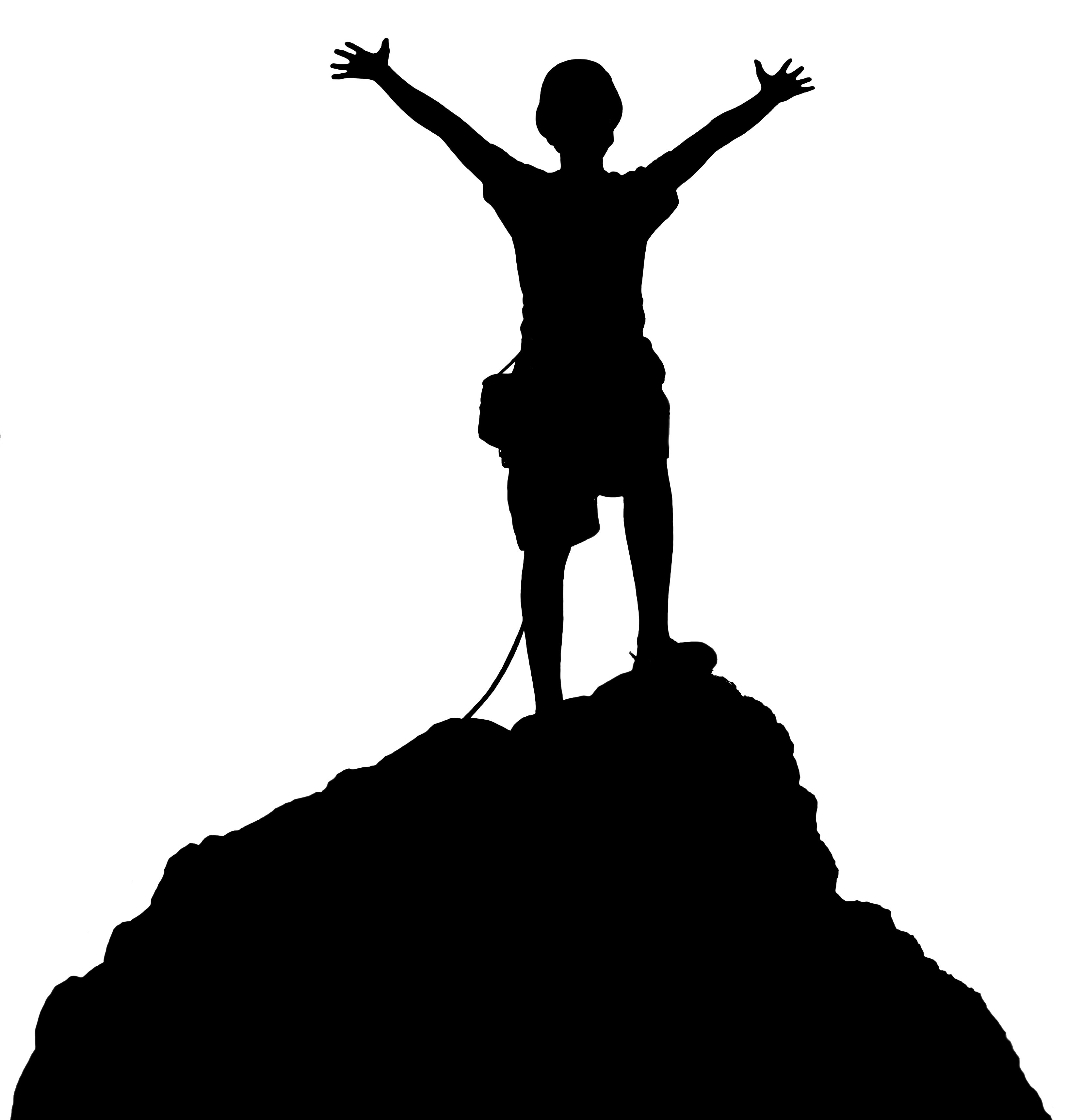Mountain climbing clip art free clipart images