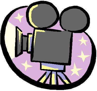 Movie night clipart free clipart images