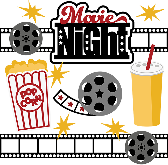 Movie rental clipart movie night clip art popcorn clipart