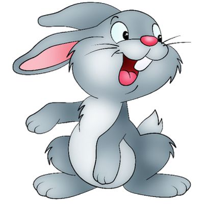 Moving bunny clip art cartoon bunny rabbits clip art images - Clipartix