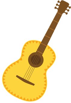 Music on blues brothers guitar and teddy bears clipart