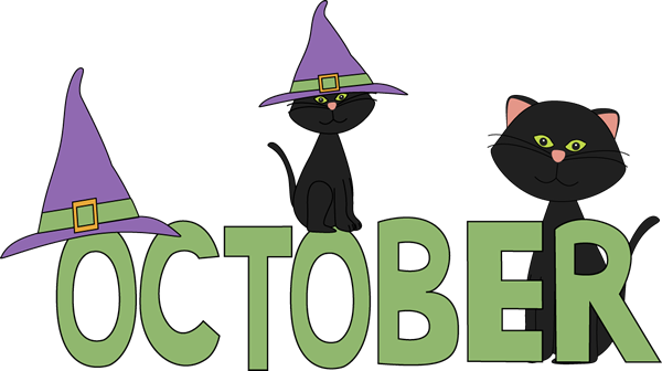 October black cats clip art october black cats image