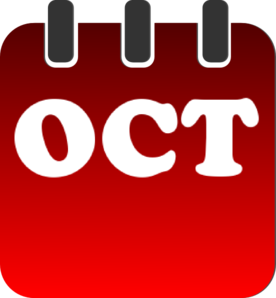 October free clip art clipart image 2