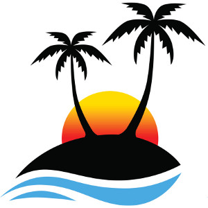 Palm tree clip art 7