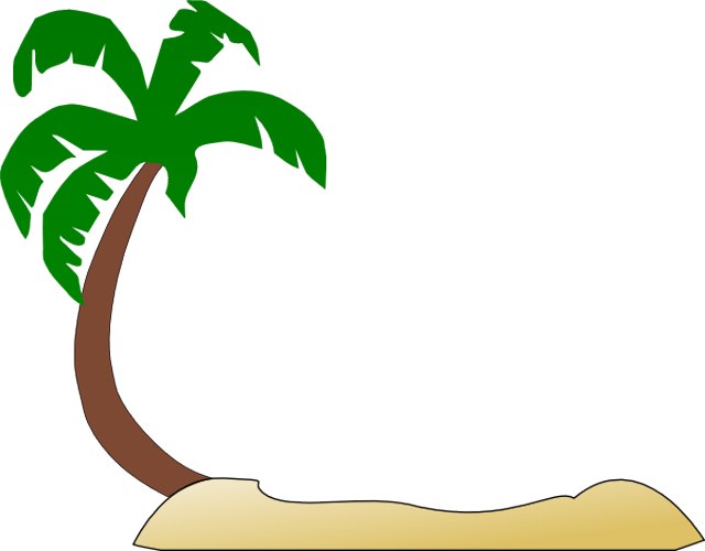 Palm tree clip art 8