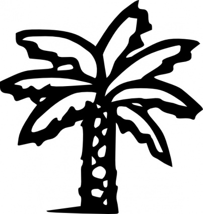 Palm tree clip art vector clipart cliparts for you