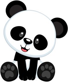 Panda on pandas panda bears and cute panda clip art