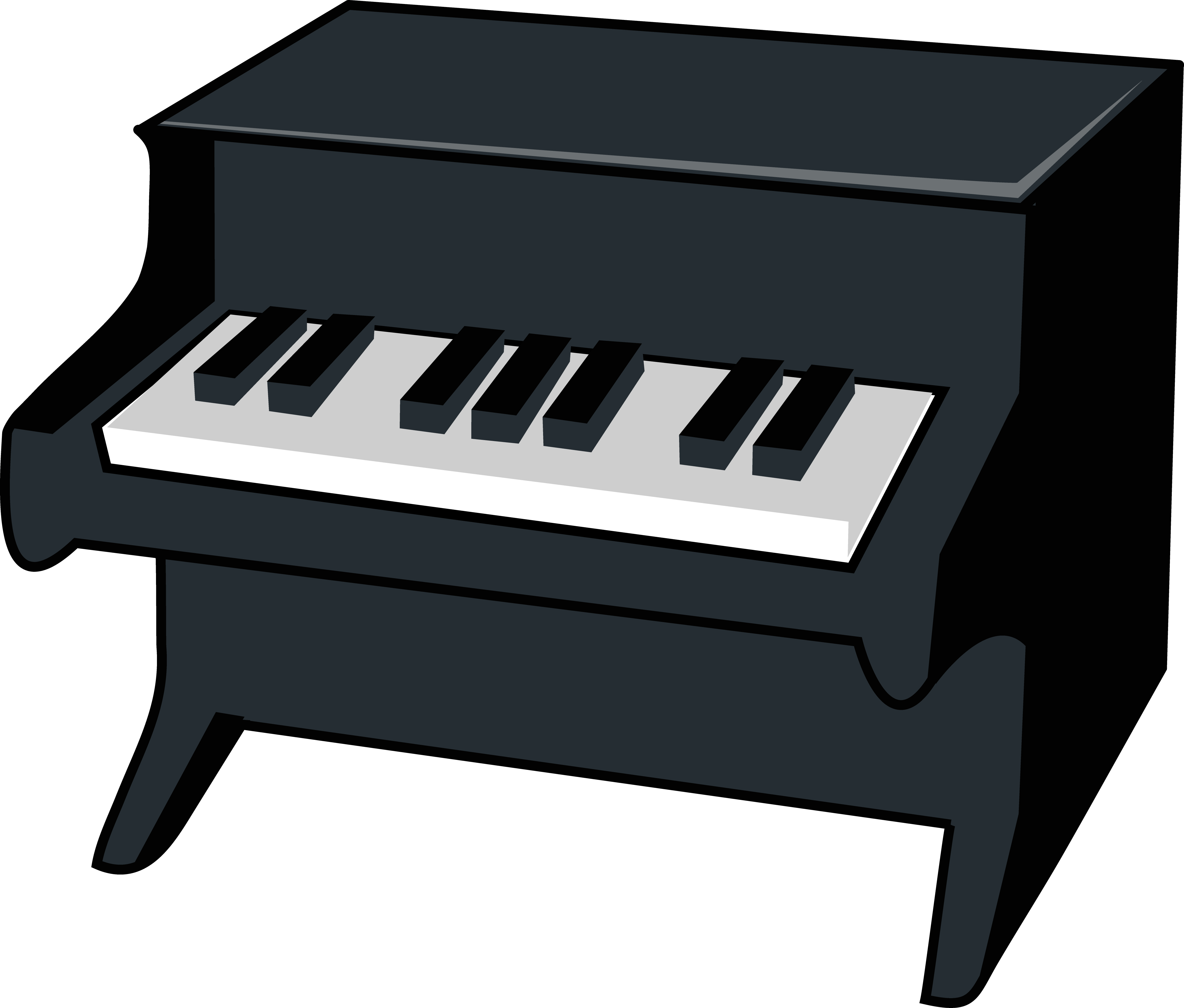 Arne Wait a minute Specialty Free Piano Clipart Pictures - Clipartix