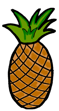 Pineapple clipart 1 clipartwiz 2