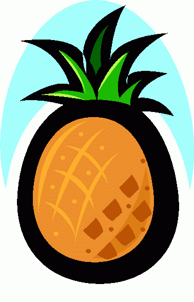 Pineapple clipart 1 clipartwiz