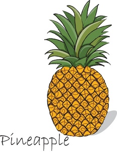 Pineapple clipart clipart cliparts for you