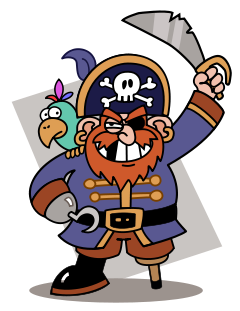 Pirate clip art free free clipart images
