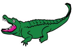 Pix for pink alligator clipart image