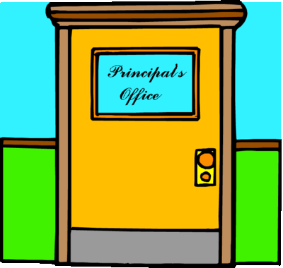 Principals office clipart