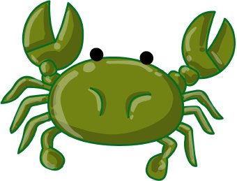 Red crab clipart free clipart images clipartbold
