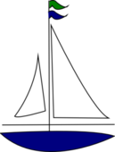 Cute sailboat clipart free clipart images – Clipartix