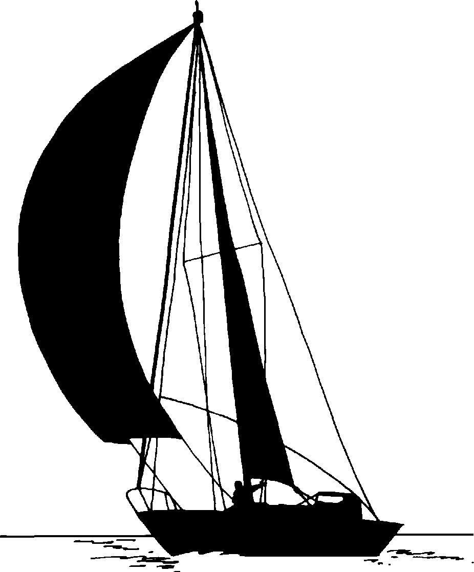 Sailboat kids sailing clip art at vector clip art