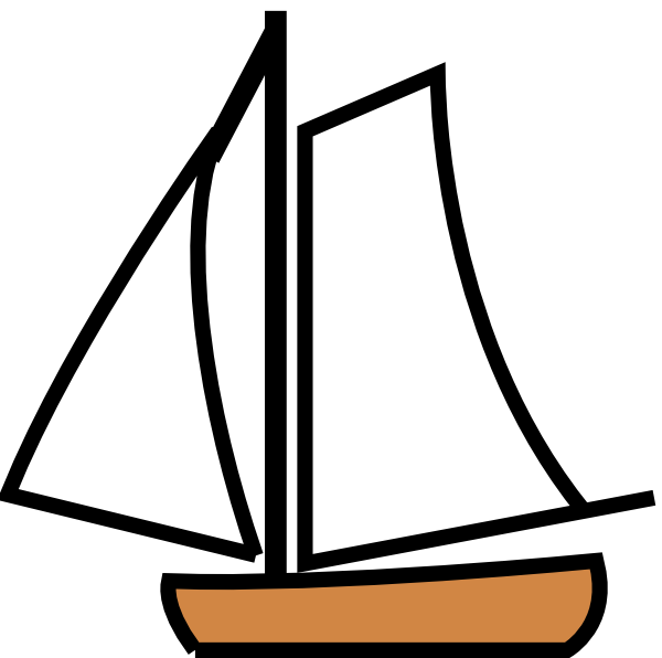Sailboats clipart 4