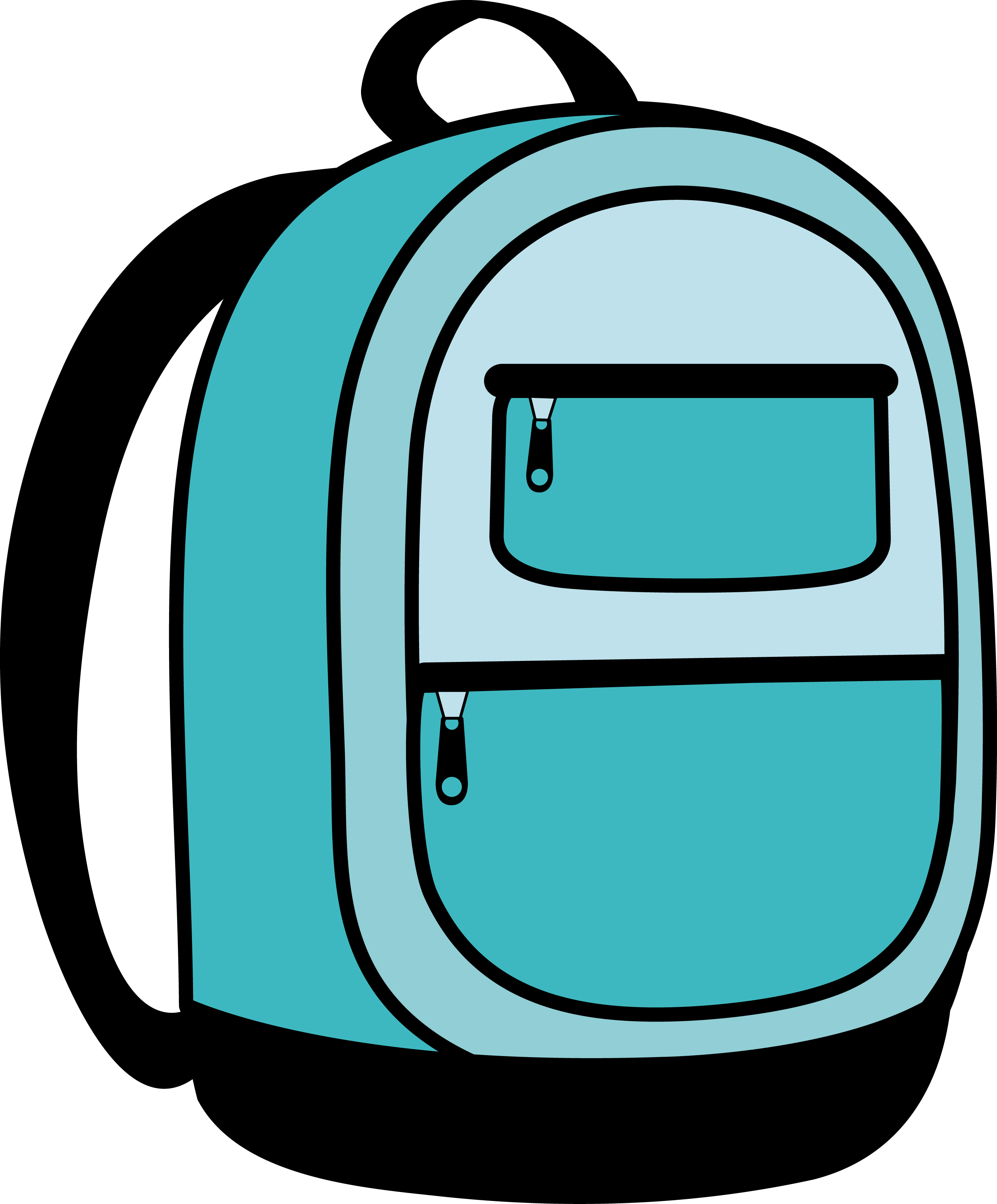 School backpack clipart free clipart images 2 Clipartix