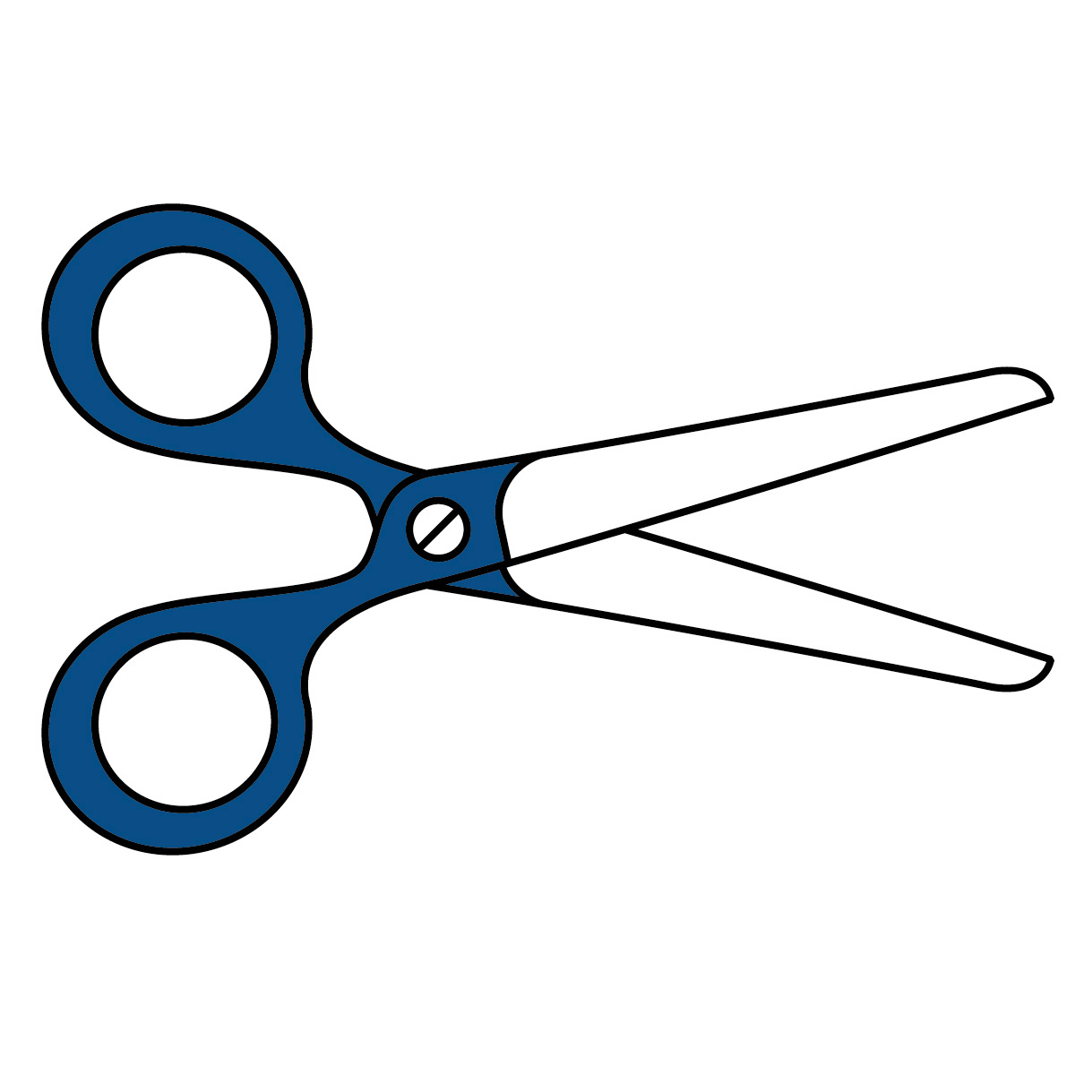 Scissors clipart black and white free clipart images 3