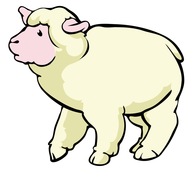 Sheep free to use cliparts 2