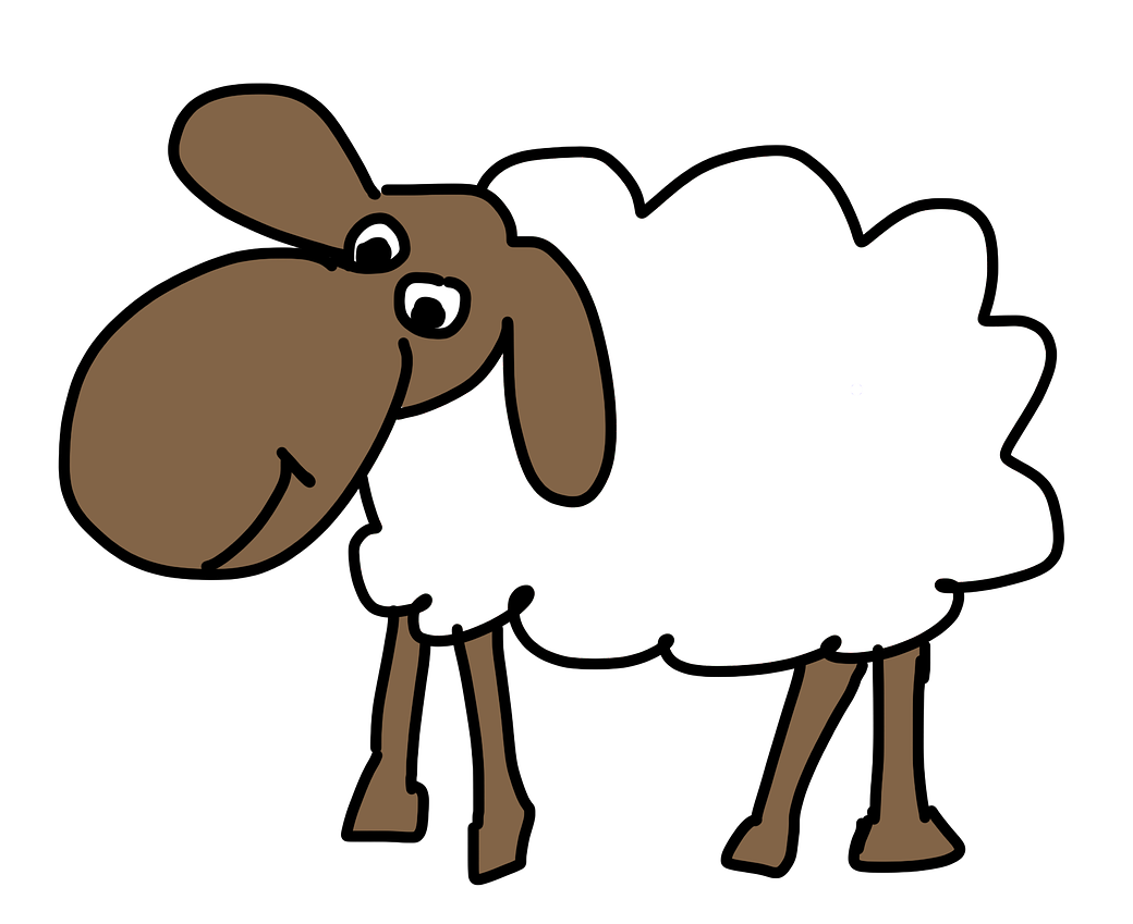 Sheep free to use cliparts