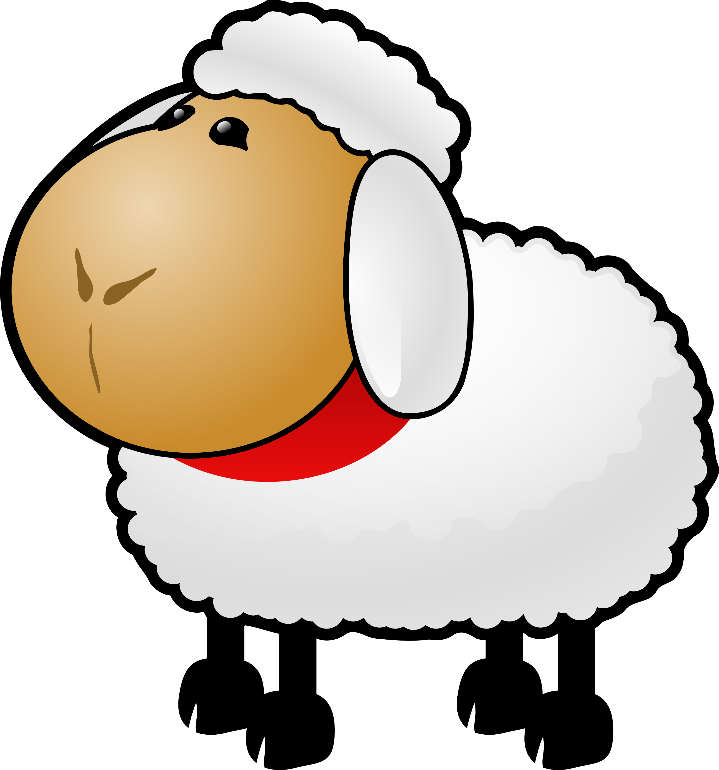 Sheep lamb clip art free clipart images 2