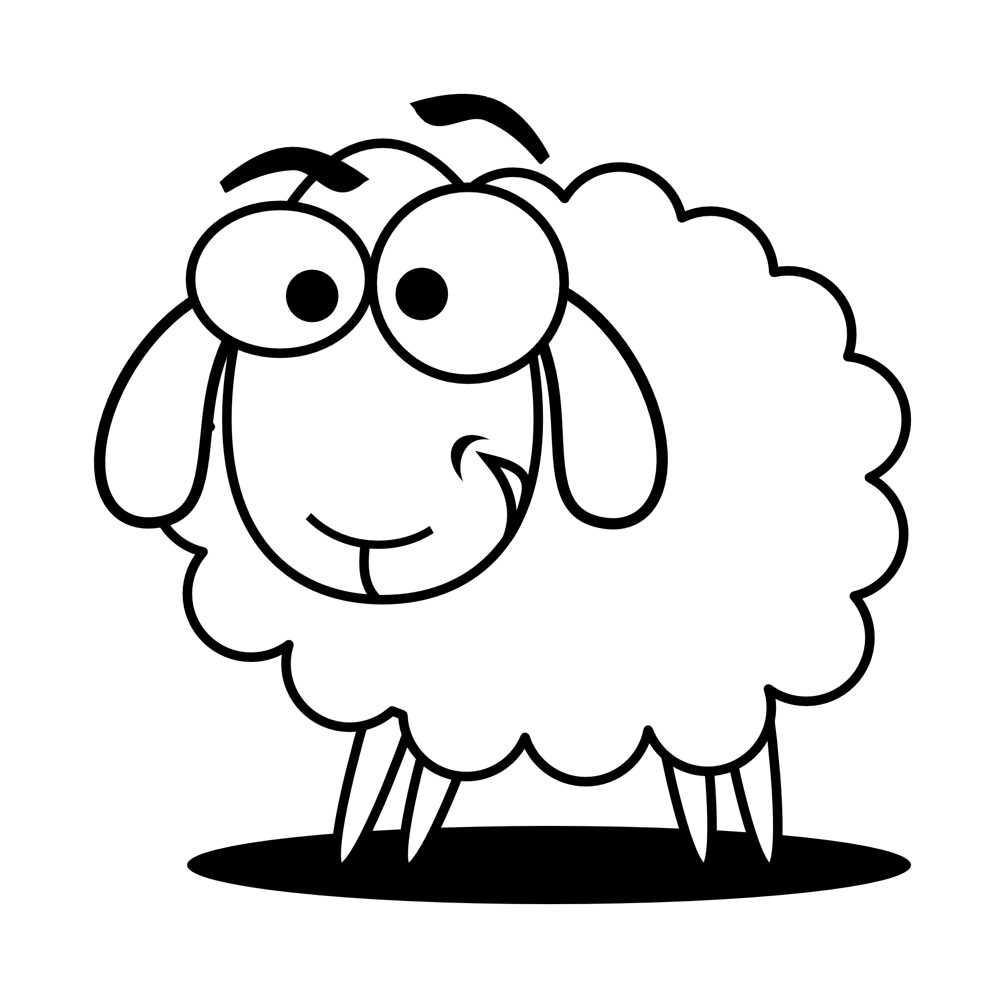 Sheep lamb clipart 4 image
