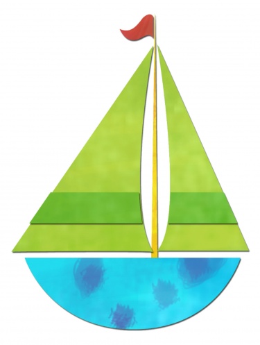 Simple sailboat clipart vector clip art free image