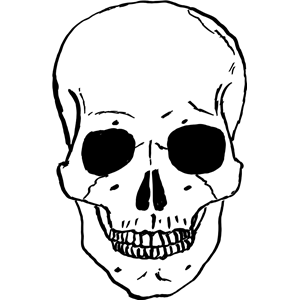 Skull clip art background free clipart images 3