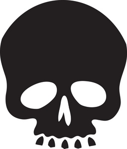 Skull clipart image simple clipart cliparts for you