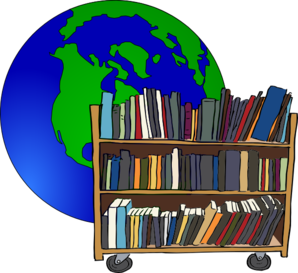 Small library clipart