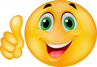 Smiley face thumbs up animation free clipart images 2