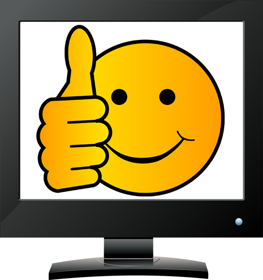 Smiley face wink thumbs up free clipart images 3