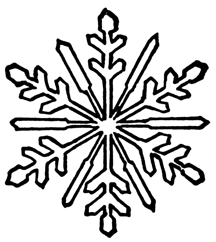 pink snowflakes clipart snowflake