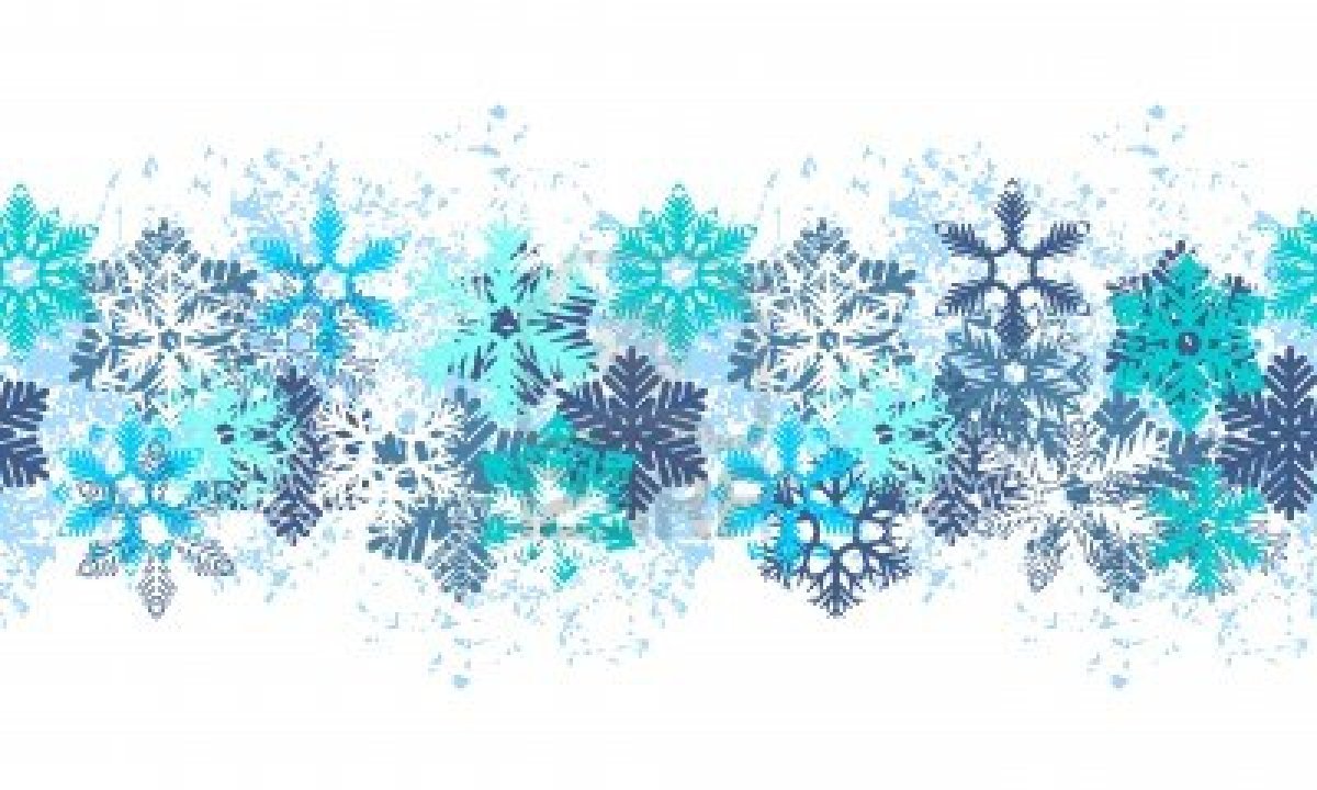 Snowflakes snowflake clip art free borders dayasrioe top