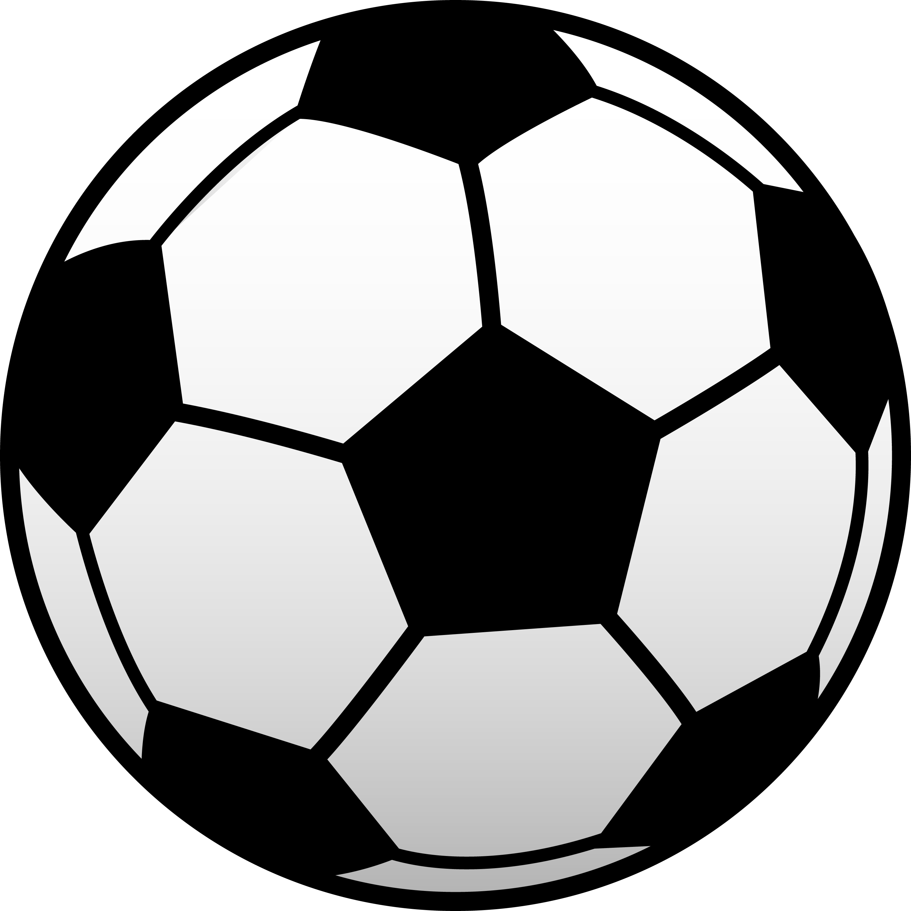 Soccer ball clipart free clipart images