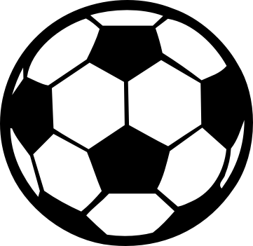 Soccer ball sports balls clipart clipartcow